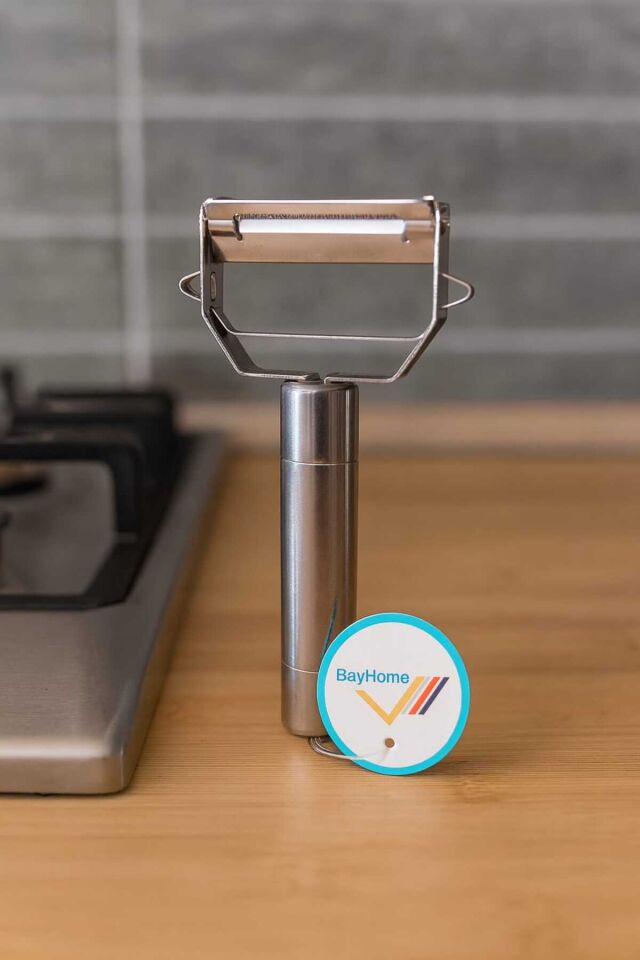 Ergonomik Paslanmaz Çelik Meyve ve Sebze Soyacağı